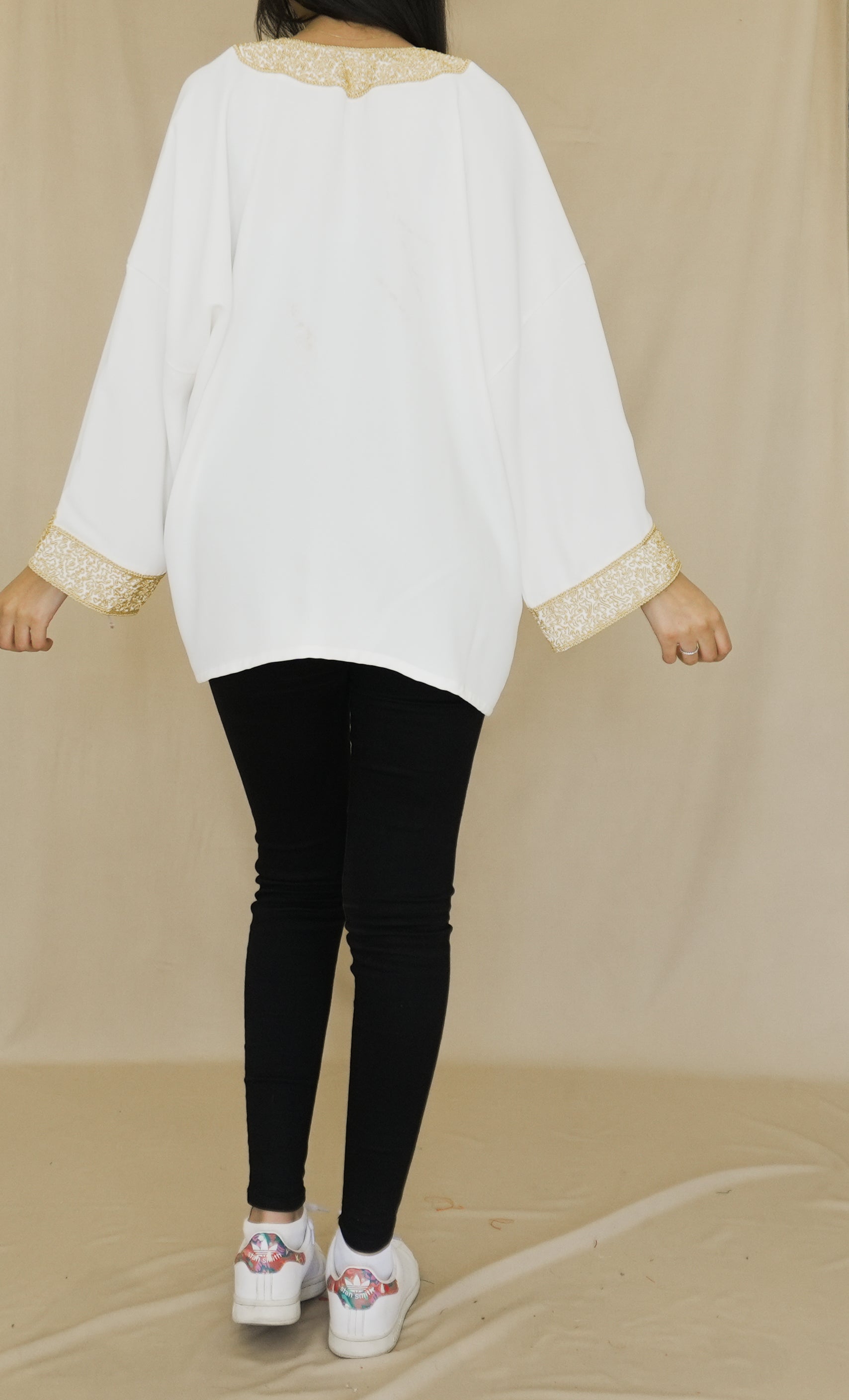 Chemise Brodée Blanc